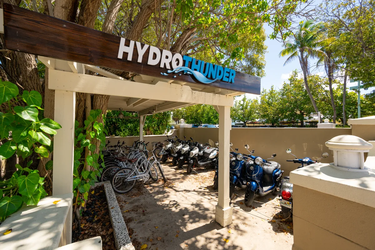 HydroThunder scooters at Pier House Resort