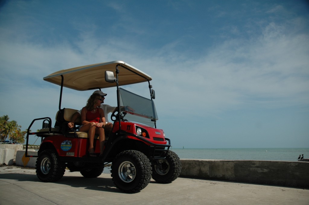 Key West Electric Car Rental Golf Cart Rentals Hydrothunder
