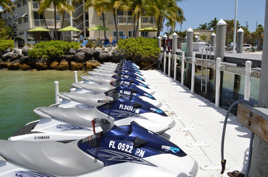 Hyatt Jet Ski location HydroThunder Key West Rentals, Scooters