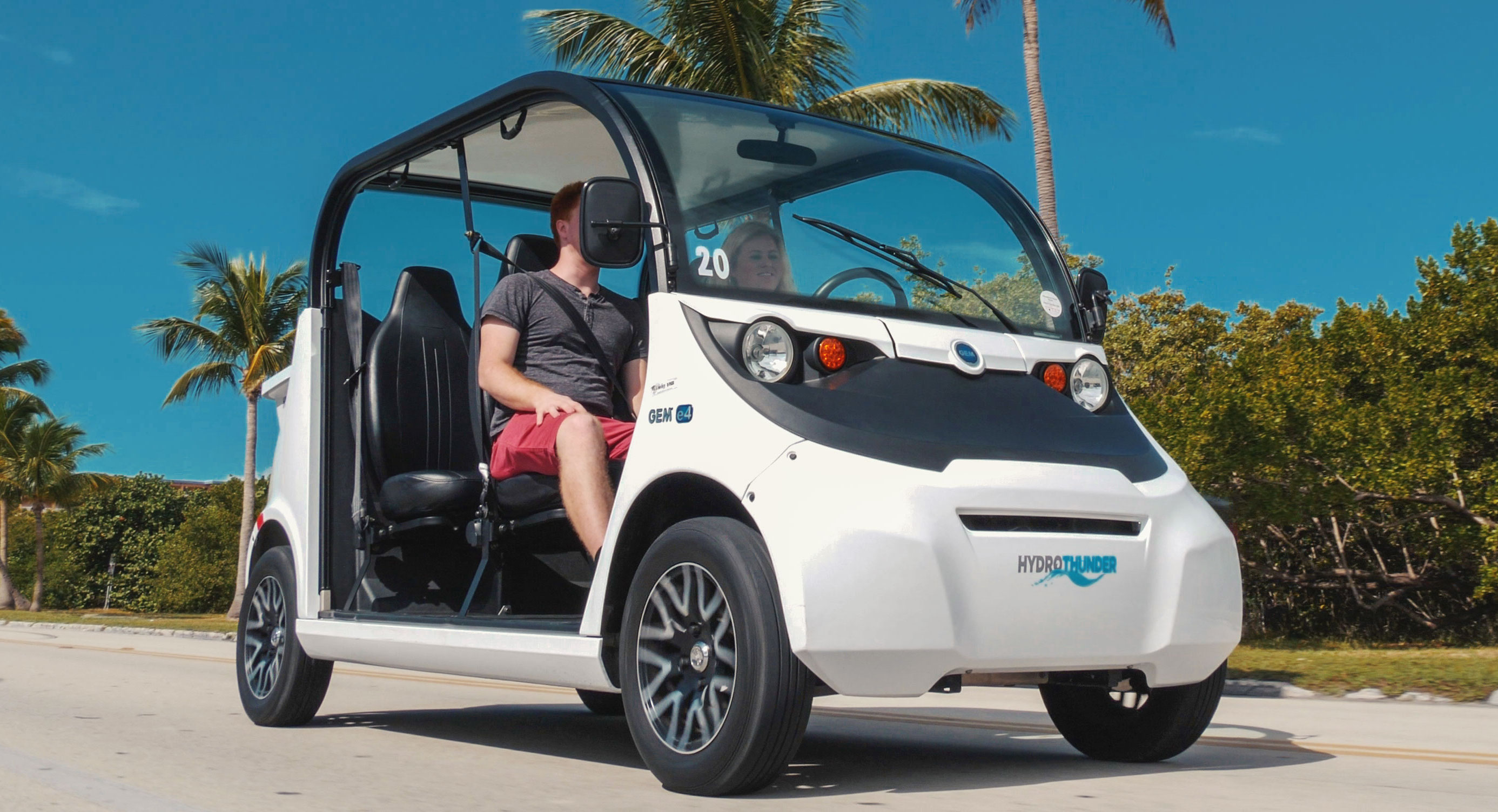 Key West Electric Car Rental | Golf Cart Rentals | HydroThunder